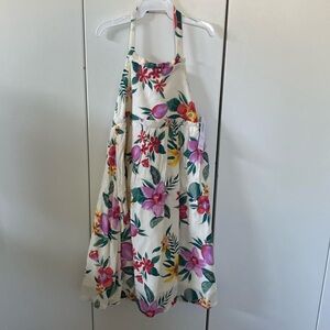NWT. 3T. Toddler halter flower dress